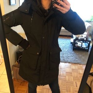BCBG Black Winter Coat